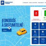 pohled na parkovací plakát